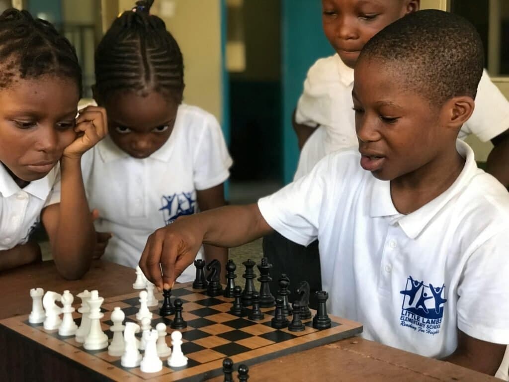 A young student participating in academic competitions, a key part of the homeschooling experience in South Africa